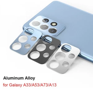Alloy Metal Camera Lens Hole Protector Sticker fr Samsung Galaxy A53 A73 A33 A52 - Picture 1 of 14