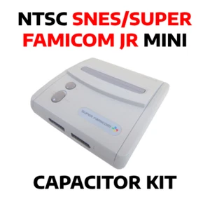 SNES Super Nintendo/Super Famicom Jr Mini Condensadores Kit Recap SNN-CPU-01 - Imagen 1 de 1