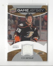 2012-13 Upper Deck Game Jerseys Ryan Getzlaf JERSEY Ducks