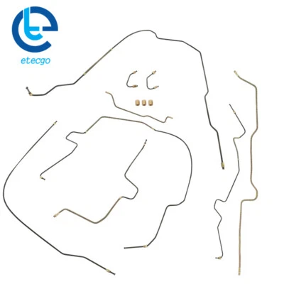 Juego de línea de freno hidráulica de freno sin abs 97-06 para Jeep Wrangler Tj acero inoxidable Foto 1 de 4