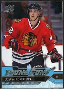 GUSTAV FORSLING 16-17 UPPER DECK YOUNG GUNS #240 CHICAGO BLACKHAWKS - Picture 1 of 1