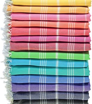 Padishah Home,XXL 100% Turkish Cotton,Bath Beach Gym Pool Yoga Towel 39'' X 70 - Image 1 of 4