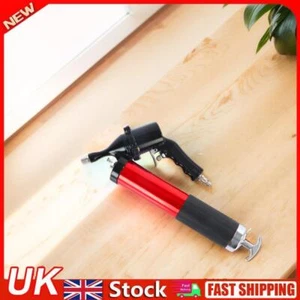400CC Air Operated Grease Gun 2 Coupler 6000PSI Pneumatic Compressor Pump (Red) - Picture 1 of 9