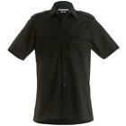 New KUSTOM KIT Pilot Shirt Easy Iron Black Blue Tailored Forma Shirt Pocket SALE