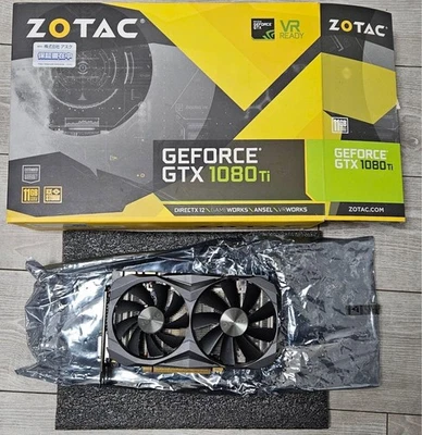 Geforce Gtx 1080 Ti Graphics Card 11gb Gddr5x Gaming Vr Ready Desktop Gpu - Image 1 of 4