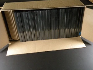 25x Used Empty DVD Cases (Black) - Afbeelding 1 van 2