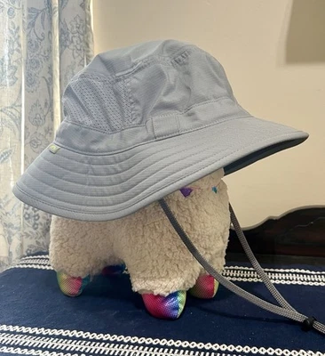 Sombrero de cubo ventilado Solar Escape UV Explorer UPF50 unisex sol playa sombrero con correa  Foto 1 de 4