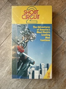 Short Circuit 2 Two (VHS 1988) New/SEALED - Johnny Five - 1980s Comedy - Imagen 1 de 6