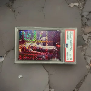 2024 Topps Chrome Galaxy Star Wars #8 Becoming Darth Vader X-Fractor /10 PSA 10 - Bild 1 von 3