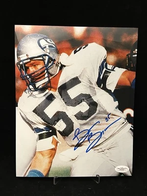BRIAN BOSWORTH SEATTLE SEAHAWKS JSA  COA ACTION SIGNED 8x10 THE BOZ - Image 1 of 4