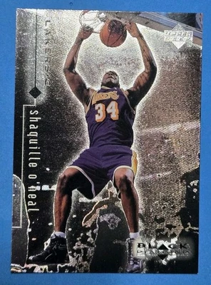 1998-99 Upper Deck Black Diamond Shaquille O'Neal #45 Los Angeles Lakers  - Image 1 of 2