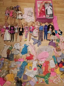 HUGE LOT BARBIE Doll Clothing Items & Accessories MATTEL BARBIE vintage-modern! - Picture 1 of 18