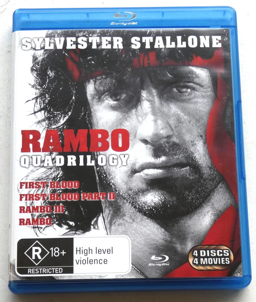Rambo (Blu-ray, 2012, Box Set) - Free Postage - image 1 of 1