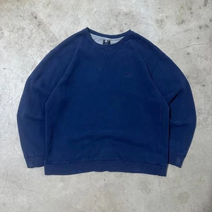 Vintage Y2K Starter Blank Crewneck Sweatshirt Herren Large blau Logo bestickt - Bild 1 von 5