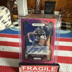 2023 Panini Prizm #391 Kenny McIntosh Pink Prizm Rookie RC - Bild 1 von 3