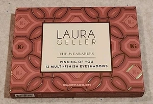 Laura Geller - The Wearables - PINKING OF YOU -  12 Multi-Finish Eyeshadows NIB - Picture 1 of 5