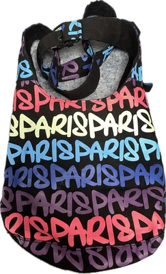 ROBIN RUTH PARIS Tote BagPurse  Multi Canvas Rainbow Design RARE UNIQUE - Image 1 of 4