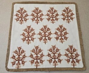 Serena and Lily Morningside Pillow Cover- Terracotta  22"× 22" Retails for $198 - Picture 1 of 17