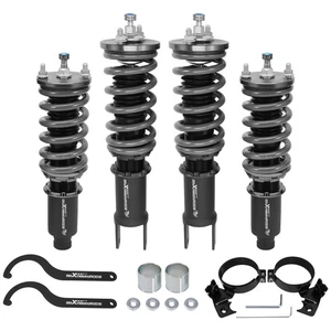 24 Ways Adj. Coilover For Honda Civic EG8 EG9 EJ1 EJ2 EH2 EH3 EH9 Delsol EG1 - Picture 1 of 16