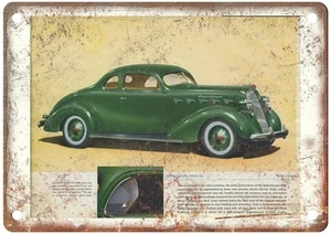 1937 Graham Vintage Auto Ad Retro Look Metal Sign AN3493 - Picture 1 of 2
