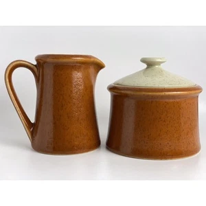 Imperial por W Dalton Gres Mandarina P9261 Azúcar y Crema Años 70 Japón - Imagen 1 de 8