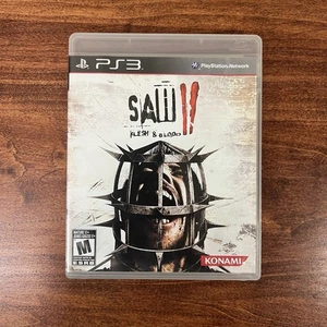 Saw II Flesh & Blood (Sony PlayStation 3 PS3, 2010) Completo En Caja - Imagen 1 de 2