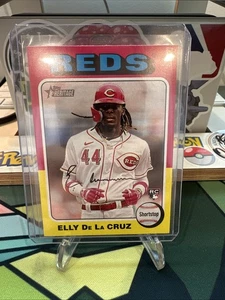 2024 Topps Heritage - Rookies Elly De La Cruz #473 (RC) - Picture 1 of 2