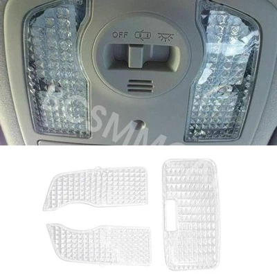Carcasa de luz de lectura cristalina delantera de coche apta para Toyota Prius V/C 2012-2015 Foto 1 de 4