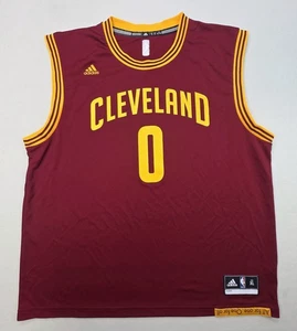 KEVIN LOVE Cleveland Cavaliers Jersey Adidas Mens XL #0 Wine Gold LIMITED USE - Picture 1 of 8