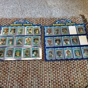 Kellogg’s Cornflakes Baseball Greats 28 tolle 3D Karten Karton Display selten - Bild 1 von 20