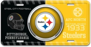 Pittsburgh Steelers NFL Bullseye Nummernschild - Bild 1 von 1