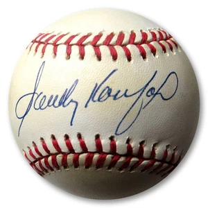 Sandy Koufax Signed Autographed Official NL Baseball Dodgers JSA LOA BB94092 - Picture 1 of 3