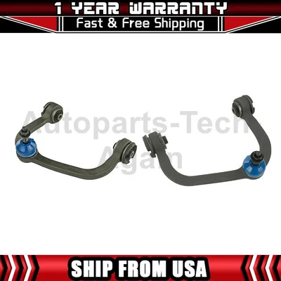 2 передних верхних рычага управления Mevotech в сборе подходят для Ford Expedition 2006-2018 годов выпуска - Изображение 1 из 4