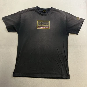 Vintage Fokai MMA T-Shirt Men’s Size Large Black Graphic Print Faded Tee - Picture 1 of 19