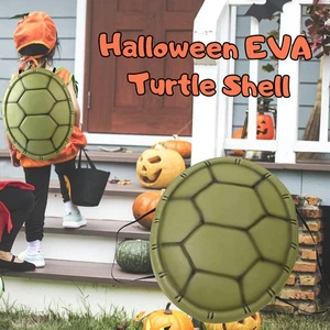 EVA Turtle Shell Backpack Cosplay Costume Kids Party Photo Prop for Halloween - Picture 1 of 10