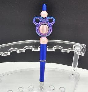 Spinning Mouse Head Custom Beaded Pen, Bling Pen, Geschenk, Osterkörbchen, Sammeln! - Bild 1 von 2