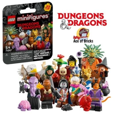 LEGO 71047 Dungeons and Dragons Minifigures - Complete Set of 12 (SEALED) - Image 1 of 4