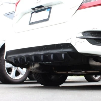 34 英寸 x 6 英寸鲨鱼 7 英寸碳纤维后部身体减压翼唇增压器通用 — 第 1/4 张图片