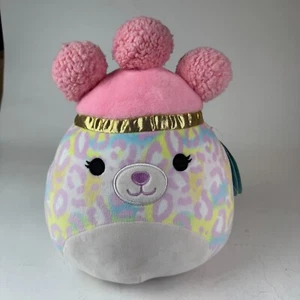 SQUISHMALLOW Beebz The Cheetah 10" Peluche Squish-Doos Nuovo con etichette Kellytoy 2022 - Foto 1 di 5