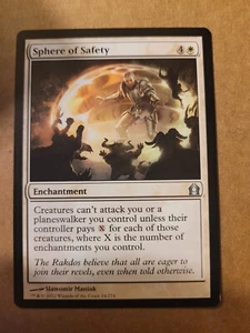Magic Gathering Sphere of Safety (24/286) Return to Ravnica LP DESCUENTO A GRANEL - Imagen 1 de 1