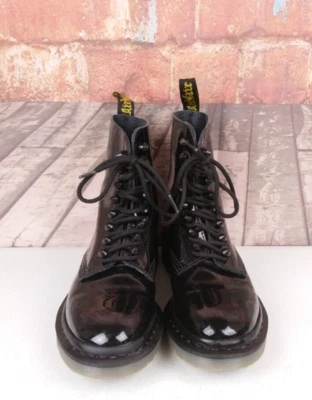 Botas Dr. Martens Pascal Stud AirWair charol negro para mujer talla 6 AW006 Foto 1 de 4