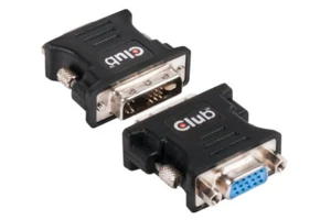 Club 3D DVI Adapter DVI-I / DVI-A zu VGA Buchse (CAA-DMA CFA) - Bild 1 von 5