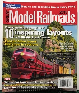 Model Railroader Great Model Railroads 2015 Holiday 2014 FREE SHIPPING JB - Picture 1 of 1