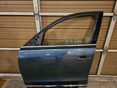 AUDI Q5 2010-2017 PUERTA DELANTERA IZQUIERDA CARCASA PANEL UTOPÍA AZUL METÁLICO OEM Foto 1 de 4