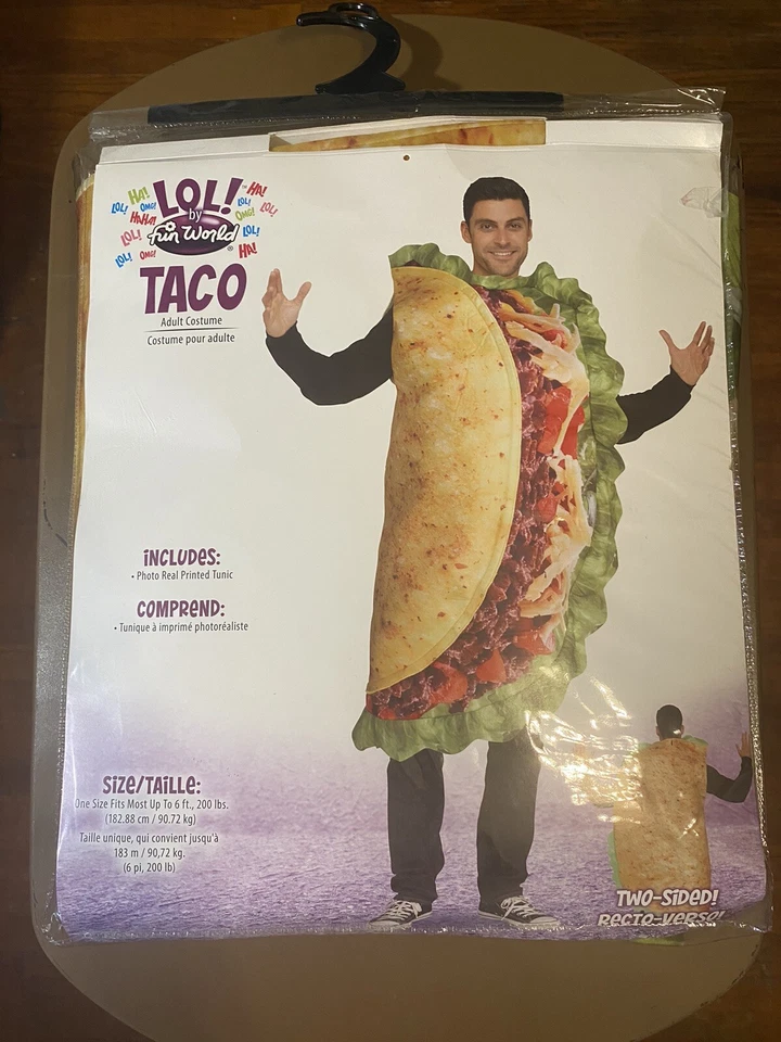 成人塔可食品服装尺寸标准 — 第 1/2 张图片