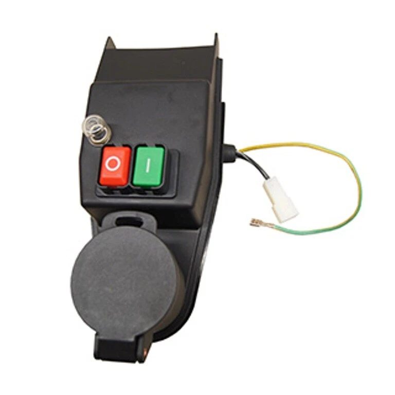 Schalter inkl. Stecker für ATIKA BioTec 1600 & 2200 Häcksler  ab Bj 05.2004 - Bild 1 von 1