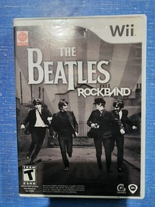 The Beatles: Rock Band Nintendo Wii 2009 Complete In Box CIB with Manual - Picture 1 of 5
