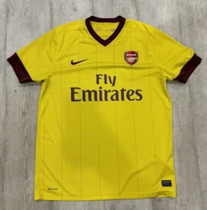 Arsenal 2010-13 Nike Away Shirt Football Large Brownie 22 - Picture 1 of 10