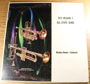 Used LP - New Jersey Region 2 All State High School Band Concert 1971 Central NJ - Picture 1 of 3