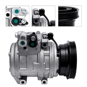 4 Groove A/C Compressor Air Conditioner w/ Clutch For Hyundai Tucson 2005-2006 - Picture 1 of 11